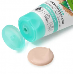 alverde NATURKOSMETIK Gesichtsfluid Clear, 50 ml Прозрачный флюид для лица от alverde NATURKOSMETIK c антибактериальным эффектом, 50мл