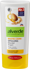alverde NATURKOSMETIK Nutri-Care Питательный Кондиционер для Сухих и Ломких Волос с Минадльным Маслом, 200 мл