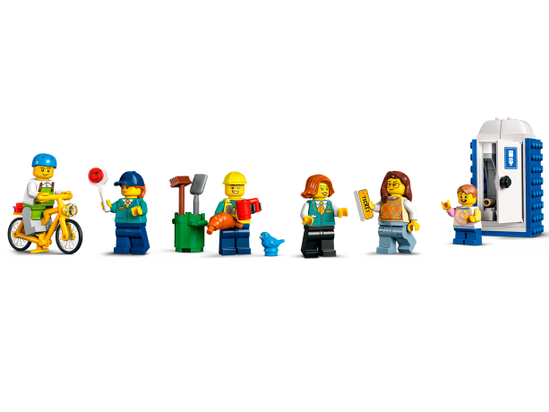 Lego Bahnhof Железнодорожная станция