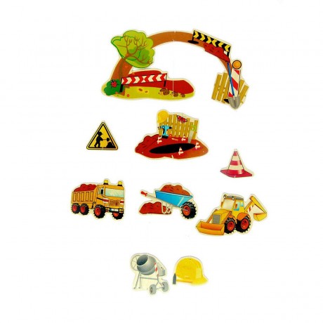 HESS Holzdekoration Mobile Baustelle Деревянная отделка Мобильная строительная площадка