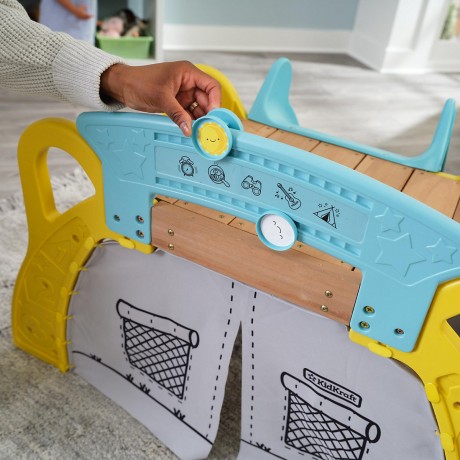 KidKraft Camp  Slide Climber Kinderzimmer-Rutsche Детская горка Camp Slide Climber