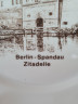 Тарелка декоративная винтажная Forstenberg с изображением Цитадели Шпандау, фарфор, 16 см, Германия, 1960-70гг.