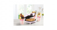 Bestron Bestron Bubble-Waffeleisen ABWM300P rosa, 700 Watt  rosa Вафельница Bestron Bubble ABWM300P розовая, 700 Вт