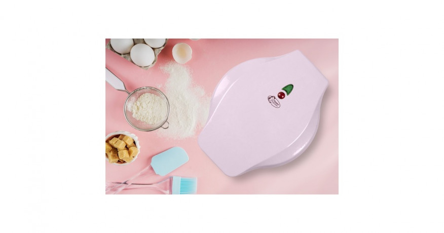 Bestron Bestron Bubble-Waffeleisen ABWM300P rosa, 700 Watt  rosa Вафельница Bestron Bubble ABWM300P розовая, 700 Вт