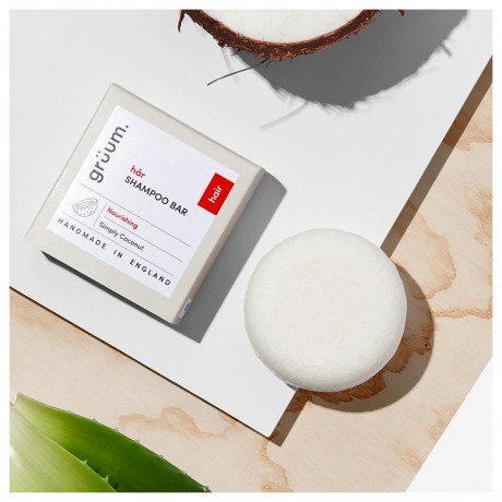 Gruum har Plastikfreies festes Shampoo Nahrend har Plastic Free Shampoo Bar Питательный