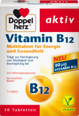 Doppelherz Витамин B12 Таблетки, 30 шт