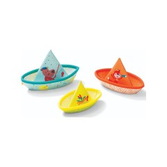 Lilliputiens Badespass: 3 kleine Boote Купание: 3 маленькие лодки