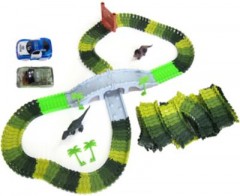 Amewi Magic Traxx Dino-Park mit Brucke 373-teilig Magic Traxx Dino Park с мостом 373 штуки