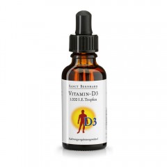 Krauterhaus Sanct Bernhardt Vitamin D3-1,000 I.U. Drops Витамин D3 в каплях, 30 мл