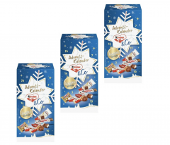 Ferrero Kinder Adventskalender 2024 3stk Адвент-календарь, 24 сладких сюрприза, 3 штуки х 295 грамм 