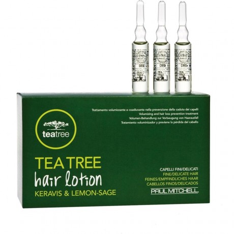 Paul Mitchell (Поль Митчелл)  Tea Tree Lemon Sage Hair Lotion Keravis & Lemon Sage Сыворотка для волос, 12 x 6 мл