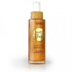 I WANT YOU NAKED GOLDEN GLOW BODY OIL  ЗОЛОТОЕ СИЯНИЕ МАСЛО ДЛЯ ТЕЛА
