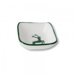 Gmundner Keramik Gmundner Keramik Gruner Hirsch Schalchen quadratisch 9x9x3,4 cm Gmundner Ceramics Квадратная чаша Green Deer 9x9x3,4 см