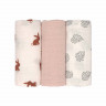 LASSIG Little Forest Mulltucher 3er Set  Марлевые салфетки Little Forest, набор из 3 шт.