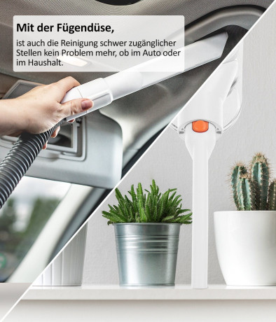 Genius Genius Akku-Hand-und Stielstaubsauger INVICTUS X7 Facelift Akkustaubsauger Set 20-tlg. Nass-Trockensauger, beutellos, Kombi-Burste Reinigungs-Aufbewahrungsstation bis 60 Min Laufzeit Беспроводной ручной пылесос Genius INVICTUS X7 Набор беспроводны