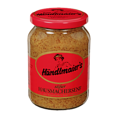 Handlmaier's Bayerisch-suber Hausmachersenf 335ml, 3st, Баварская домашняя сладкая горчица, 3 штуки х 335мл