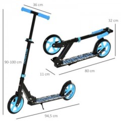 HOMCOM Kinderscooter faltbar Детский самокат складной