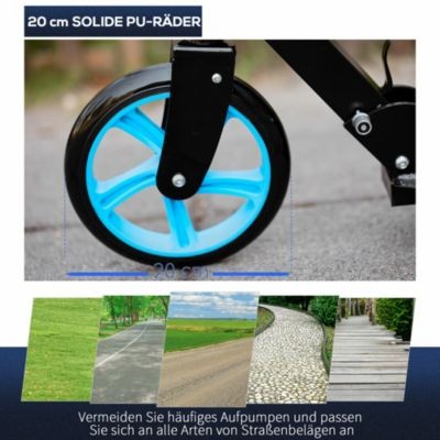 HOMCOM Kinderscooter faltbar Детский самокат складной