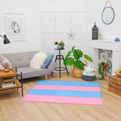 LittleTom Puzzlematte Uni Pink Hellblau 20 Teile Коврик-пазл Uni Pink Light Blue 20 деталей