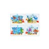Vetaka Babybuch mit Tierschwanz fur Kinder Детская книга с хвостом животного для детей
