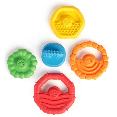 Baby Einstein Stack Teethe Spielzeug zum Zahnen Stack Teete игрушки для прорезывания зубов