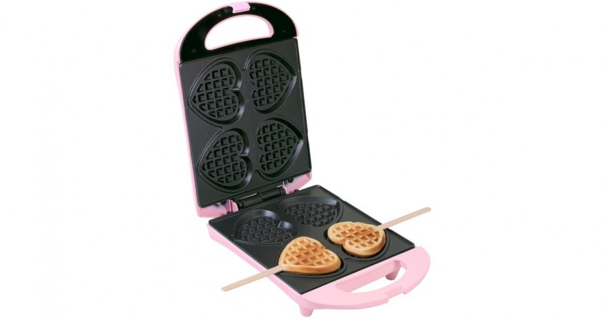 Bestron Bestron Herzwaffeleisen DSW271P  rosa, 780 Watt  rosa Вафельница Bestron сердце DSW271P розовая, 780 Вт