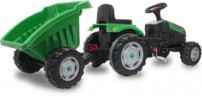 Jamara Trettraktor mit Hanger Strong Bull grun Педальный трактор с подвеской Strong Bull зеленый