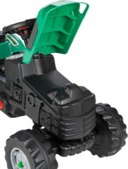 Jamara Trettraktor mit Hanger Strong Bull grun Педальный трактор с подвеской Strong Bull зеленый