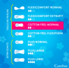 Carefree Slipeinlage Cotton Aloe Normal 56 St, Карефри Прокладки ежедневные Нормал с алоэ, 56шт, 3 упаковки (168 шт)