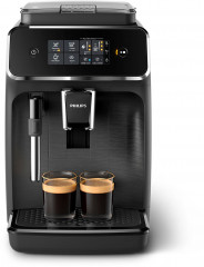 Philips Philips Kaffeevollautomat 2200 Serie EP2220/10, fur 2 Kaffeespezialitaten und anpassbarer Aromastarke, mattschwarz  Полностью автоматическая кофемашина Philips серии 2200 EP2220/10, для приготовления 2 видов кофе и регулируемой крепости аромата, м