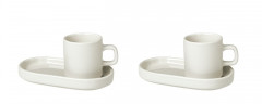 blomus blomus 2er-Set Espressotassen MIO creme blomus набор из 2 чашек для эспрессо MIO