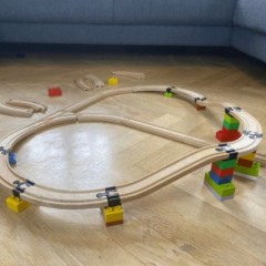 TOY2 8 Basis Track Connectors 8 соединителей базовой дорожки