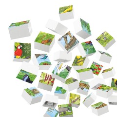 Hubelino Puzzle Tierwelt im tropischen Regenwald Головоломка дикой природы в тропических лесах