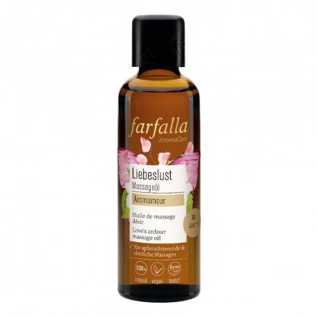 Farfalla Aromamour Liebeslust Massageol 75ml Aromamour Массажное масло Love Lust 75мл