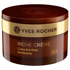 Yves Rocher Riche Creme Antifalten Verwohn-Tagespflege  Насыщенный крем против морщин дневной уход за телом