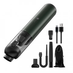 TUABUR TUABUR Akku-Handstaubsauger Handstaubsauger, 16.000 PA, leistungsstarker Auto-Staubsauger, Drei-in-Eins-Multifunktions-Ministaubsauger mit 8000 mAh, Geeignet fur Autos, Wohnungen und Buros Asche Беспроводной ручной пылесос TUABUR Ручной пылесос, 16