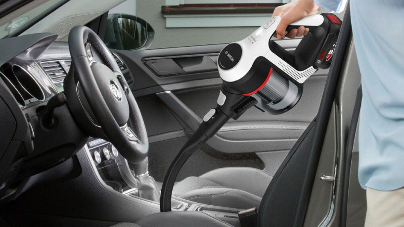 BOSCH BOSCH Akku-Stielstaubsauger Unlimited BKS611MTB, beutellos, besonders leicht nur 2,3 kg schwer  Беспроводной пылесос BOSCH Unlimited BKS611MTB, без мешка, очень легкий всего 2,3 кг