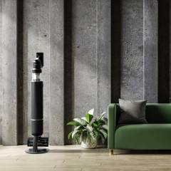 Samsung Samsung Akku-Handstaubsauger BESPOKE Jet AI Akku+ CompleteClean VS28C97B4QK/WD, 730 W, beutellos, automatische Entleerung mit selbstschliessender Offnung  Беспроводной ручной пылесос Samsung BESPOKE Jet AI Akku+ CompleteClean VS28C97B4QK/WD, 730 В