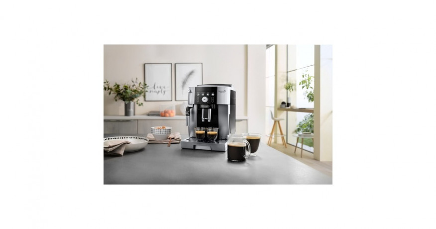 DeLonghi DeLonghi Magnifica S Smart ECAM 250.23.SB, Vollautomat silber/schwarz  silber, schwarz DeLonghi Magnifica S Smart ECAM 250.23.SB, полностью автоматический серебристый/черный