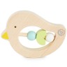bieco Greifling Baby Beissring Vogel aus Holz Spielzeug mit Holzperlen Zahnungshilfe Beissringe Игрушка-клатч детский прорезыватель для зубов птичка из дерева игрушка с деревянными бусинами прорезыватель для зубов прорезыватель для зубов