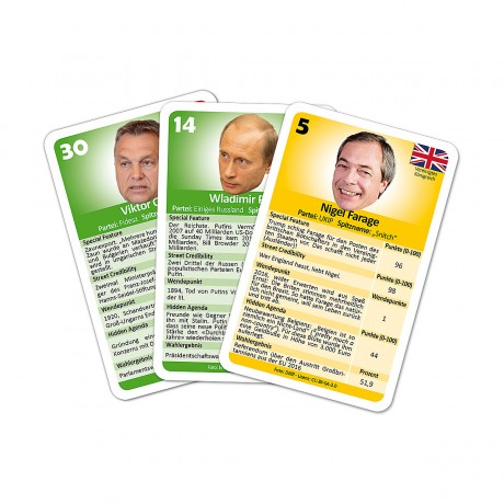 puls entertainment Kartenspiel Populisten Quartett Карточная игра Народнический квартет