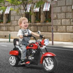 COSTWAY Motorrad Dreiradriges Design ab 3 Jahren Мотоциклетный трехколесный дизайн для детей от 3 лет.