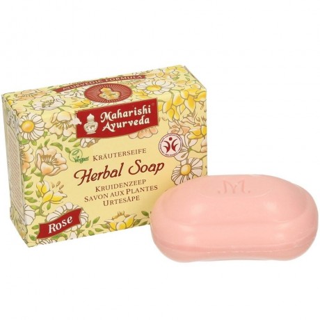 Maharishi Ayurveda Krauterseife Rose 100g  Мыло с травами Роза 100г