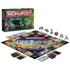 Winning Moves Monopoly Rick and Morty deutsch Монополия Рик и Морти Герман