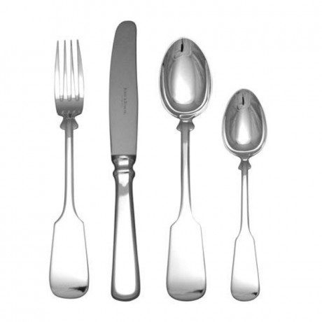 Robbe & Berking Robbe & Berking Alt-Spaten 150 g versilbert Menubesteck-Set 4-tlg. Robbe &amp; Berking Alt-Spaten Набор столовых приборов посеребренный 150 г, 4 предм.