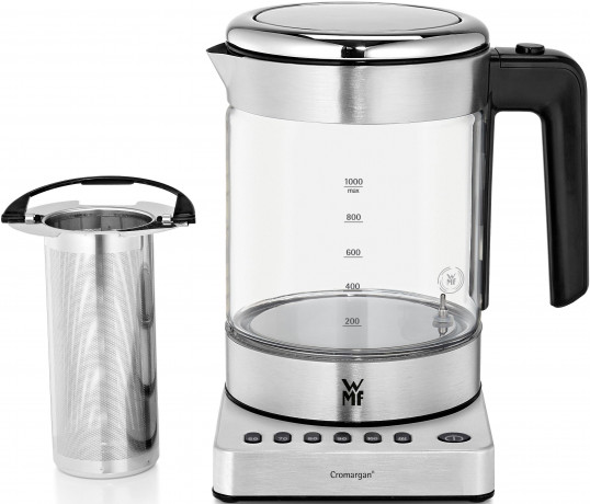 WMF WMF Wasserkocher KUCHENminis Glas Vario, 1 l, 1960 W, 1,0 l  Чайник WMF KUCHENminis стакан Vario, 1 л, 1960 Вт, 1,0 л