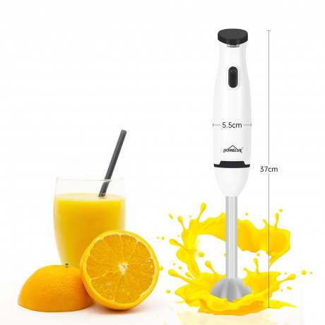 HOMELUX HOMELUX Stabmixer Household Purierstab mit Edelstahl Basis Stabmixer zum Reinigen, 200,00 W, abnehmbar Handmixer Klein und praktisch Blender  Ручной блендер HOMELUX, бытовой очищающий стержень с основанием из нержавеющей стали, ручной блендер для 