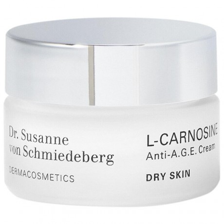 Dr. Susanne von Schmiedeberg L-Carnosine Anti-A.G.E. Cream fur trockene Haut L-карнозин против A.G.E. Крем для сухой кожи