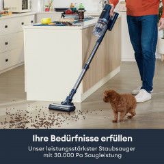 Ultenic Ultenic Akku-Stielstaubsauger FS1, 450,00 W, mit Beutel, Staubsauger mit Absaugstation/3L Staubbehalter/60 Minuten Laufzait  Беспроводной ручной пылесос Ultenic FS1, 450,00 Вт, с мешком, пылесосом с всасывающей станцией, пылесборником 3 л, время р