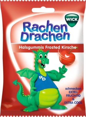 Wick Rachen Drachen Halsgummi Frosted Вишня	, 75 г